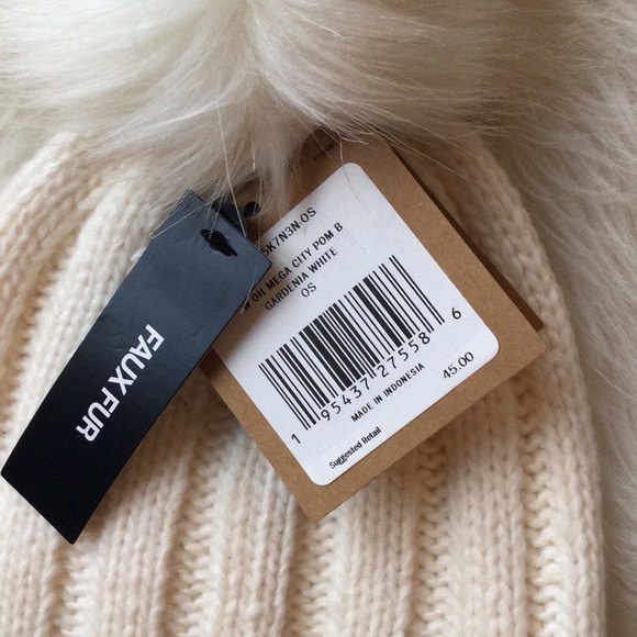 🆕The North Face Oh Mega City Pom Knit Hat - Picture 5 of 5